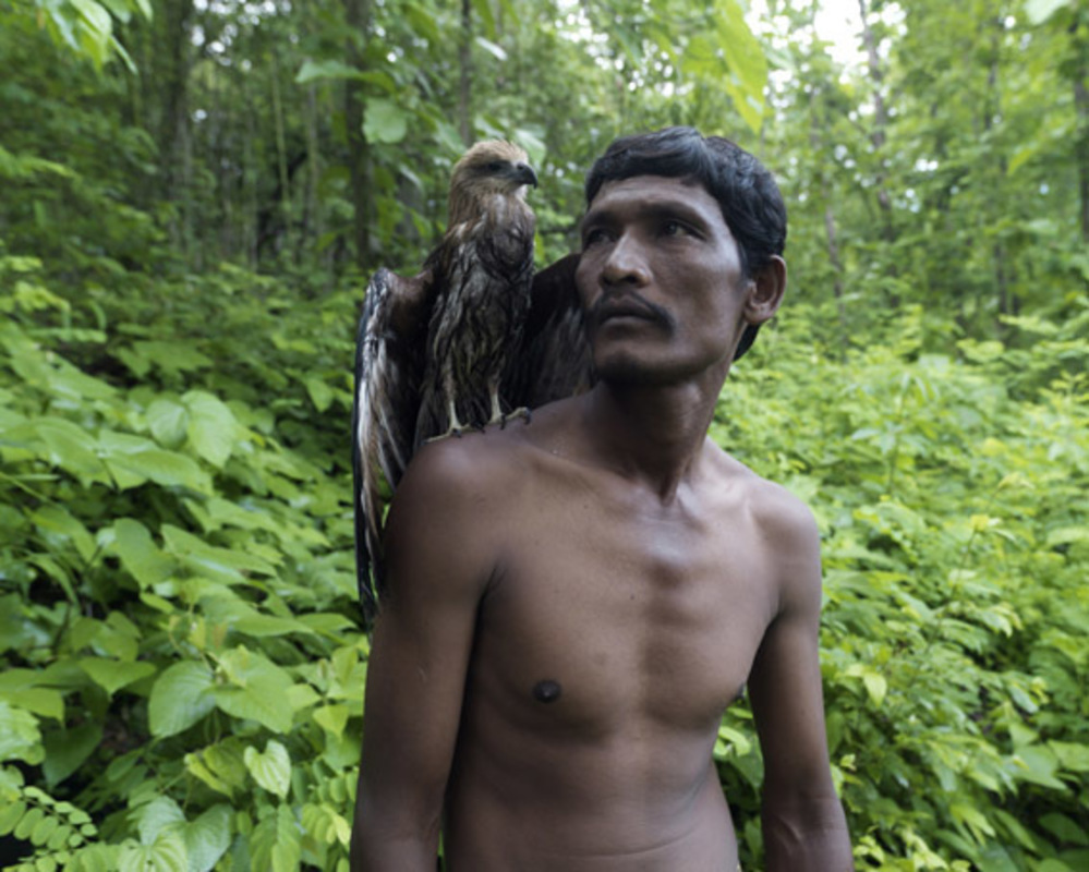Man With Eagle