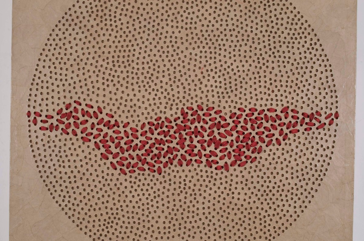 Pomegranate Bloom 3, (detail)